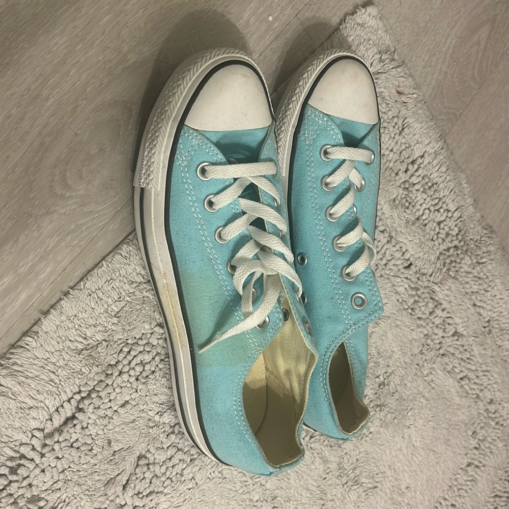 Blue converse
